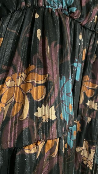 Vestido estampado floral muy Bonito talla única