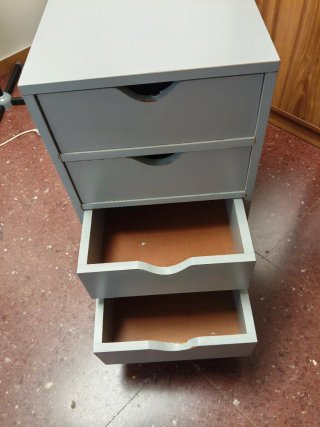 Mobile ufficio con 4 cassetti 75x40x40cm