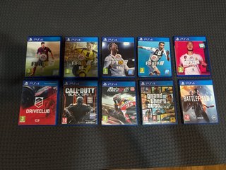 Juegos PS4 FIFA, Call of Duty, GTA V, MotoGP