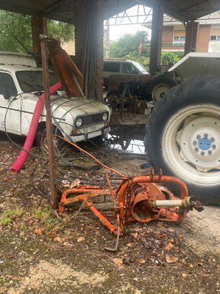 Segadora tractor toma fuerza