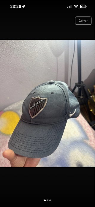 Gorra Nike Malaga CF Gris