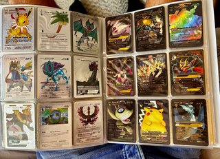 Álbum de cartas Pokémon V, VMAX, GX
