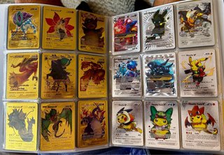 Álbum de cartas Pokémon V, VMAX, GX
