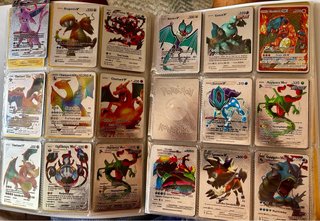 Álbum de cartas Pokémon V, VMAX, GX