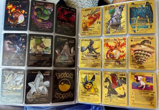 Álbum de cartas Pokémon V, VMAX, GX