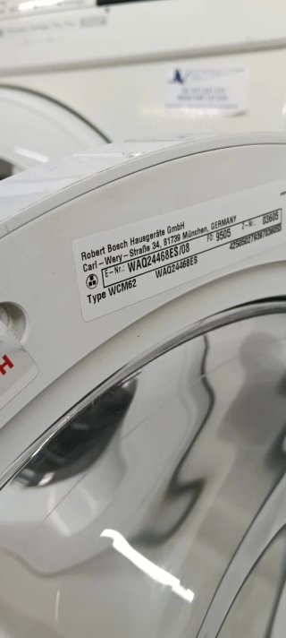 LAVADORA BOSCH 8 KG A+++ SERIE 6 ECO SILENCE DRIVE