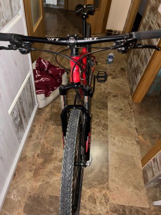 Bicicleta de Montaña Roja
