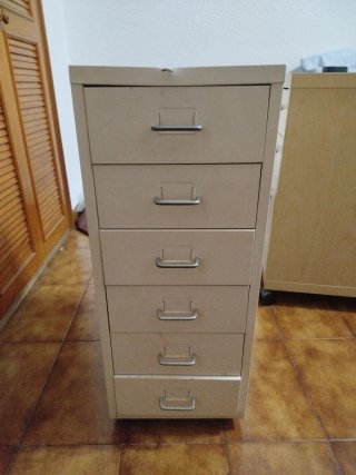 Cajonera Metálica Ikea Hemlet Beige