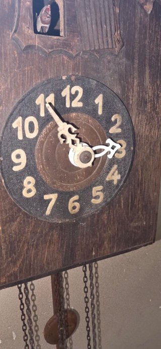 Orologio a cucù Foresta Nera doppio uccellino