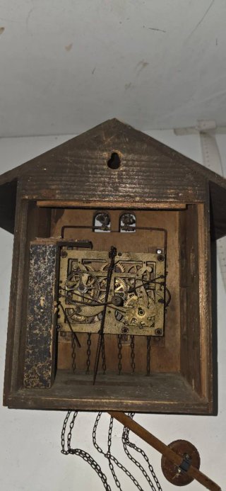 Orologio a cucù Foresta Nera doppio uccellino