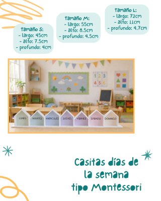 Casitas Montessori Días Semana