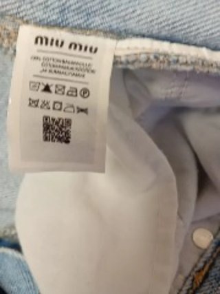 Jeans Miu Miu strappati