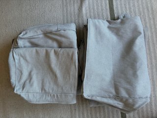 Fundas Sofá KIVIK 2 Plazas Gris