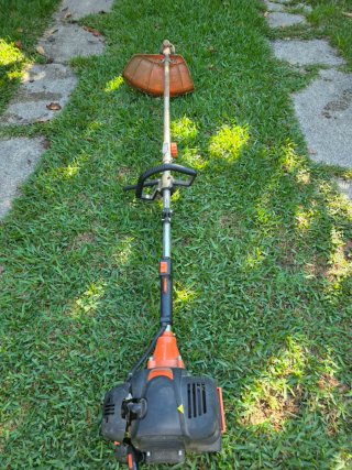 Desbrozadora gasolina telescópica