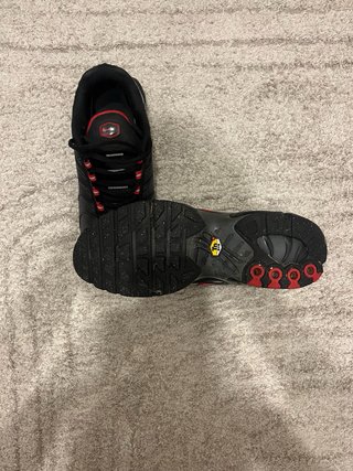 Nike Air Max Plus TN Zapatillas Negras Rojas