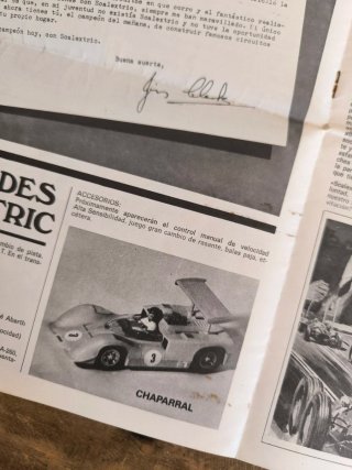 Lote 4 revistas Scalextric Club antiguas