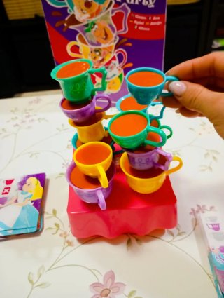 Juego de equilibrio Tazas Mad Tea Party