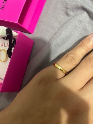 Anillo Singularu Dorado