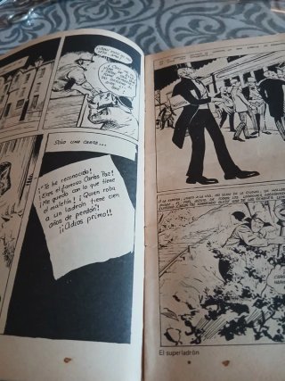 Tebeo "las aventuras de Carlitos Paz"