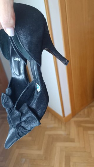 Zapatos de tacón Lodi negros piel mujer