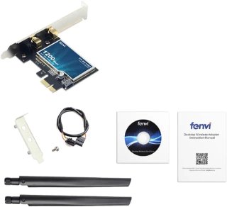 Scheda Rete WiFi 5 1200M + Bluetooth 4.2