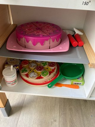Cocinita de madera para niños