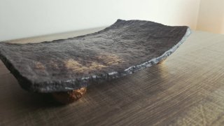 Vassoio decorativo in finta pietra ardesia