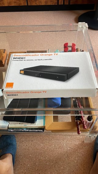 Descodificador Orange TV WHD81 UHD