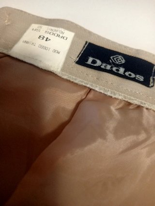 Falda beige señora