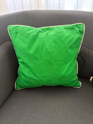Cojín con Relleno IKEA “With Love Marseille” Verde