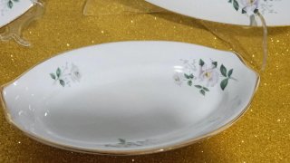 Juego fuentes porcelana vintage Piros Vigo