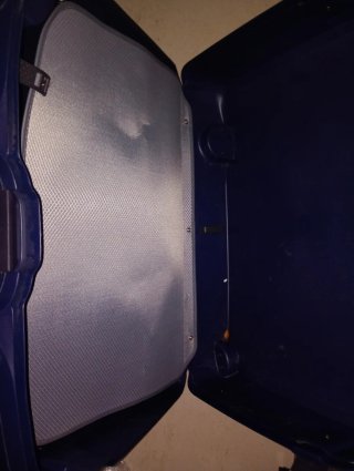 Maleta Grande Samsonite Azul, vintage.