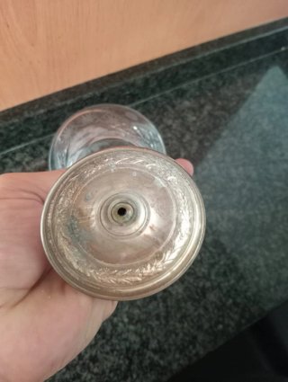 6 Copas Antiguas de Cristal Tallado