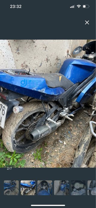 Lote Rieju RS2 125 escape y rueda