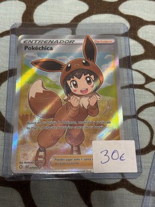 Carta Pokémon Pokéchica Entrenador Partidario