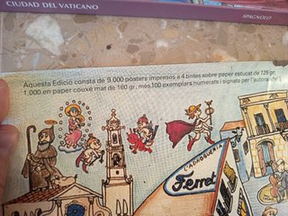 Pòster medidor vintage Vilanova de Pilarín Bayés