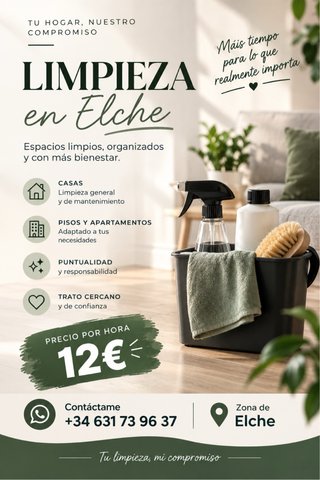 Limpieza de tu hogar