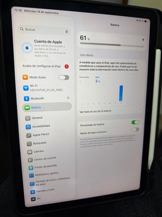 iPad Air 4ª Gen + Funda + Apple Pencil