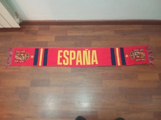 Bufanda España Roja y Amarilla