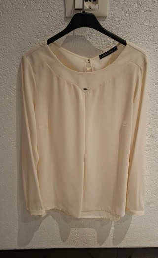 Camicetta beige Made in Italy