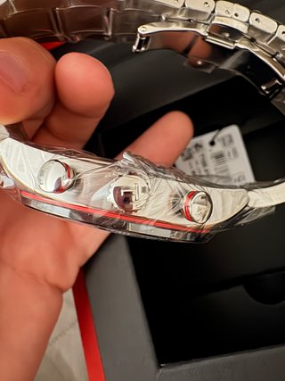 Reloj Tissot PRS516 Cronógrafo Acero Blanco