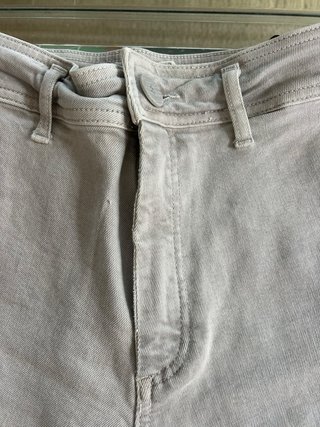 Pantalones vaqueros grises anchos