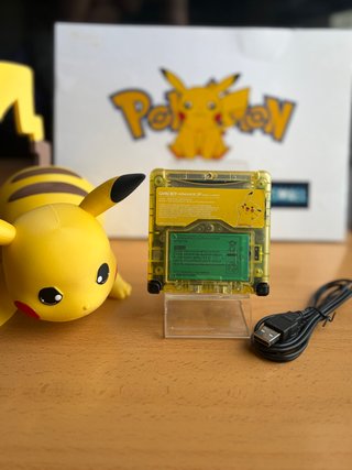 Nintendo Game Boy Advance SP Edición Pikachu IPS5