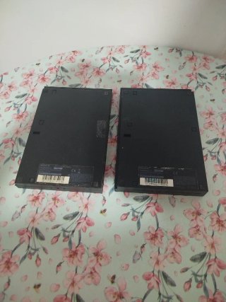 Lote 2 Consolas PlayStation 2 Slim Negras