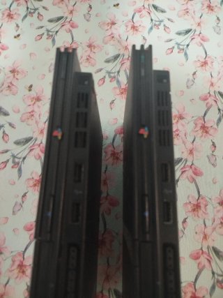 Lote 2 Consolas PlayStation 2 Slim Negras