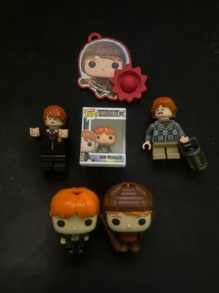 Pack Ron Weasley Lego y Funko Pop