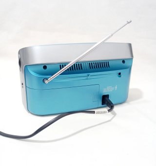 Radio GRUNDIG portátil azul