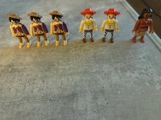 Figuras Playmobil (3 unidades)