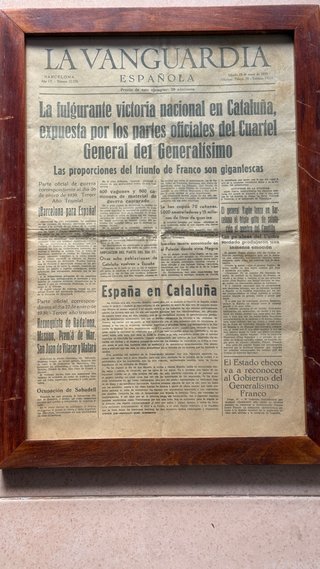 La Vanguardia 28 Ene 1939 Histórica