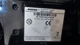 Altavoz Bose Negro/Gris
